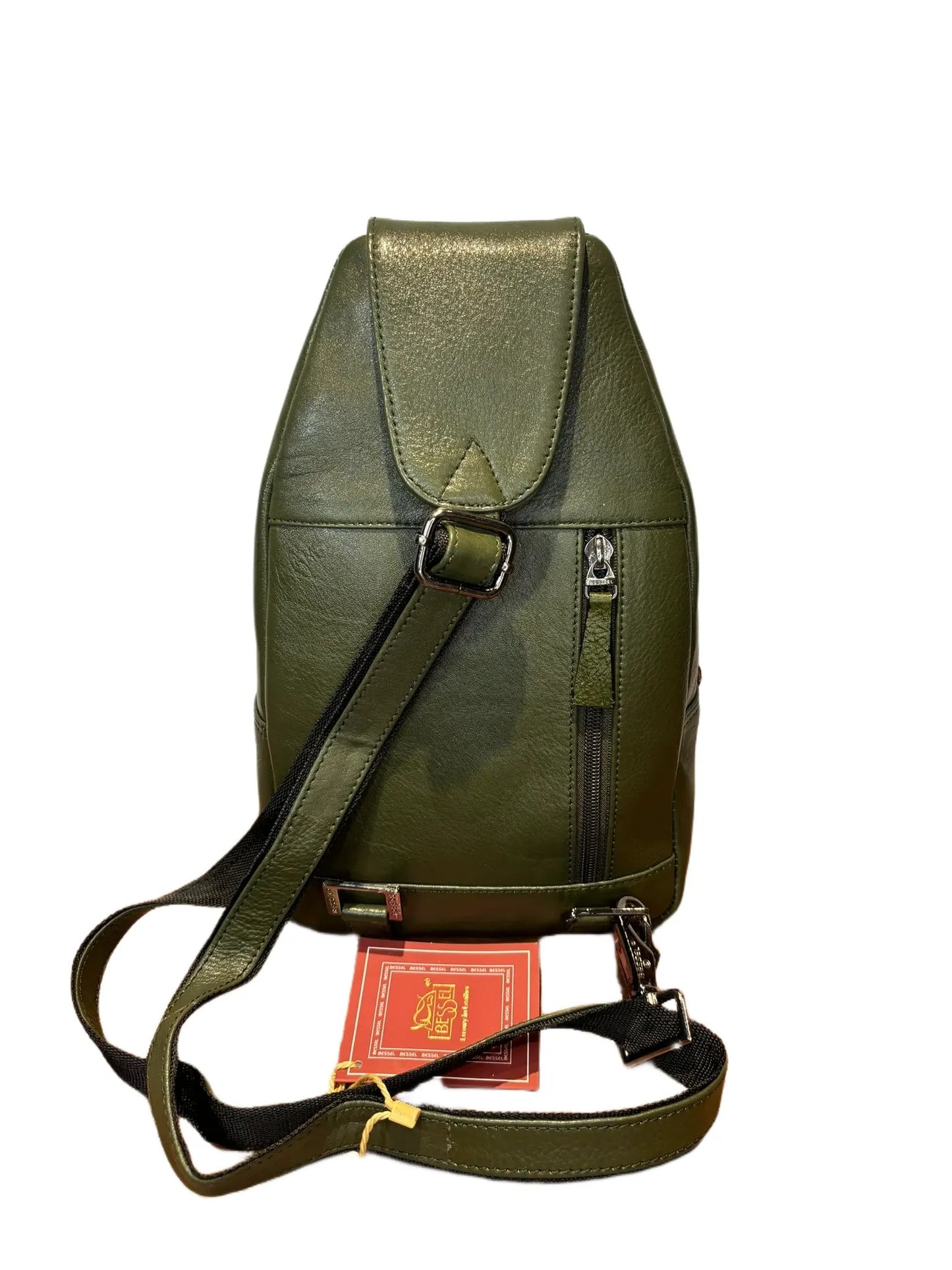 Bessel Croc Textured Backpack