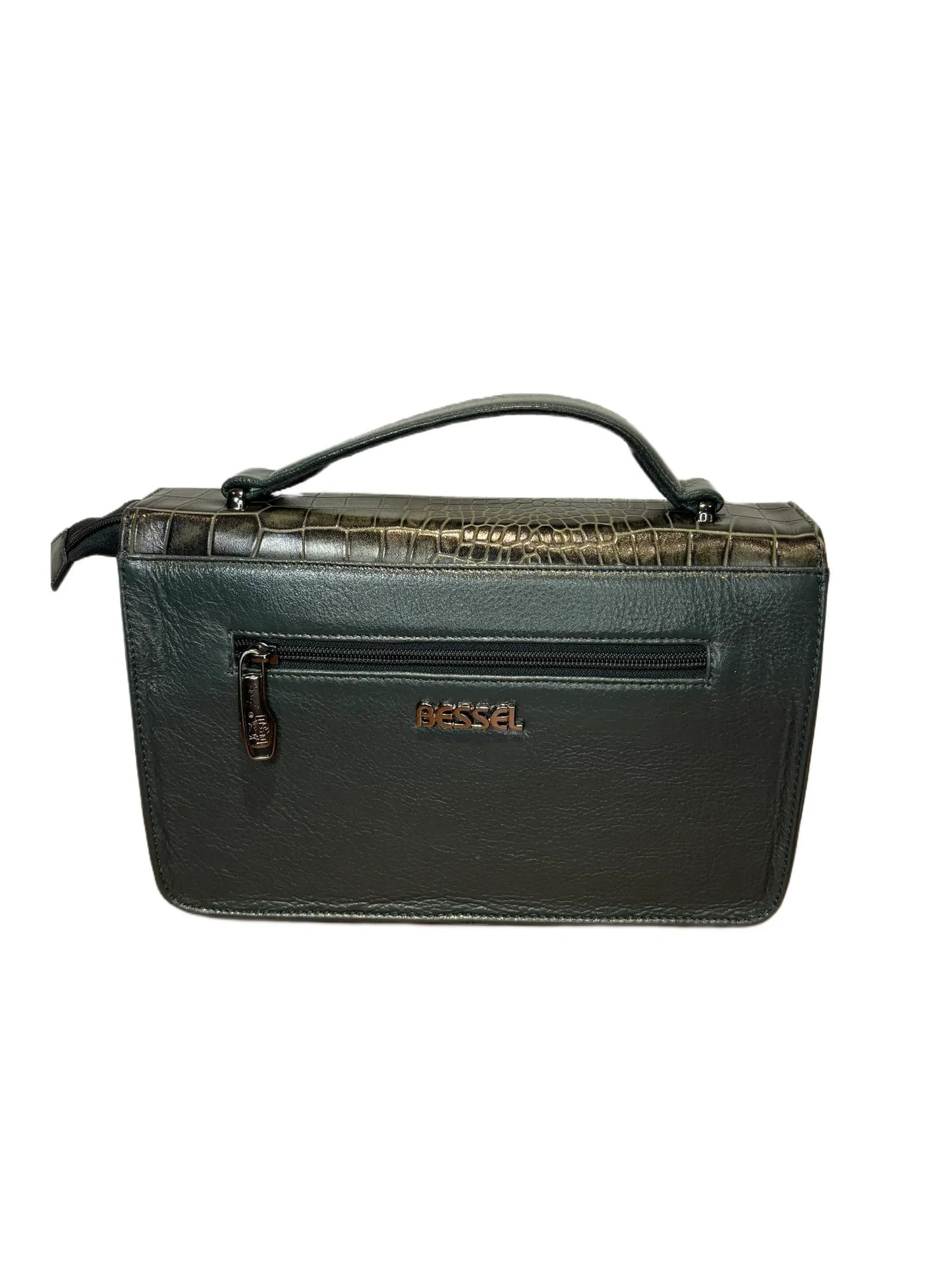 Bessel Croc-Textured Long Sling