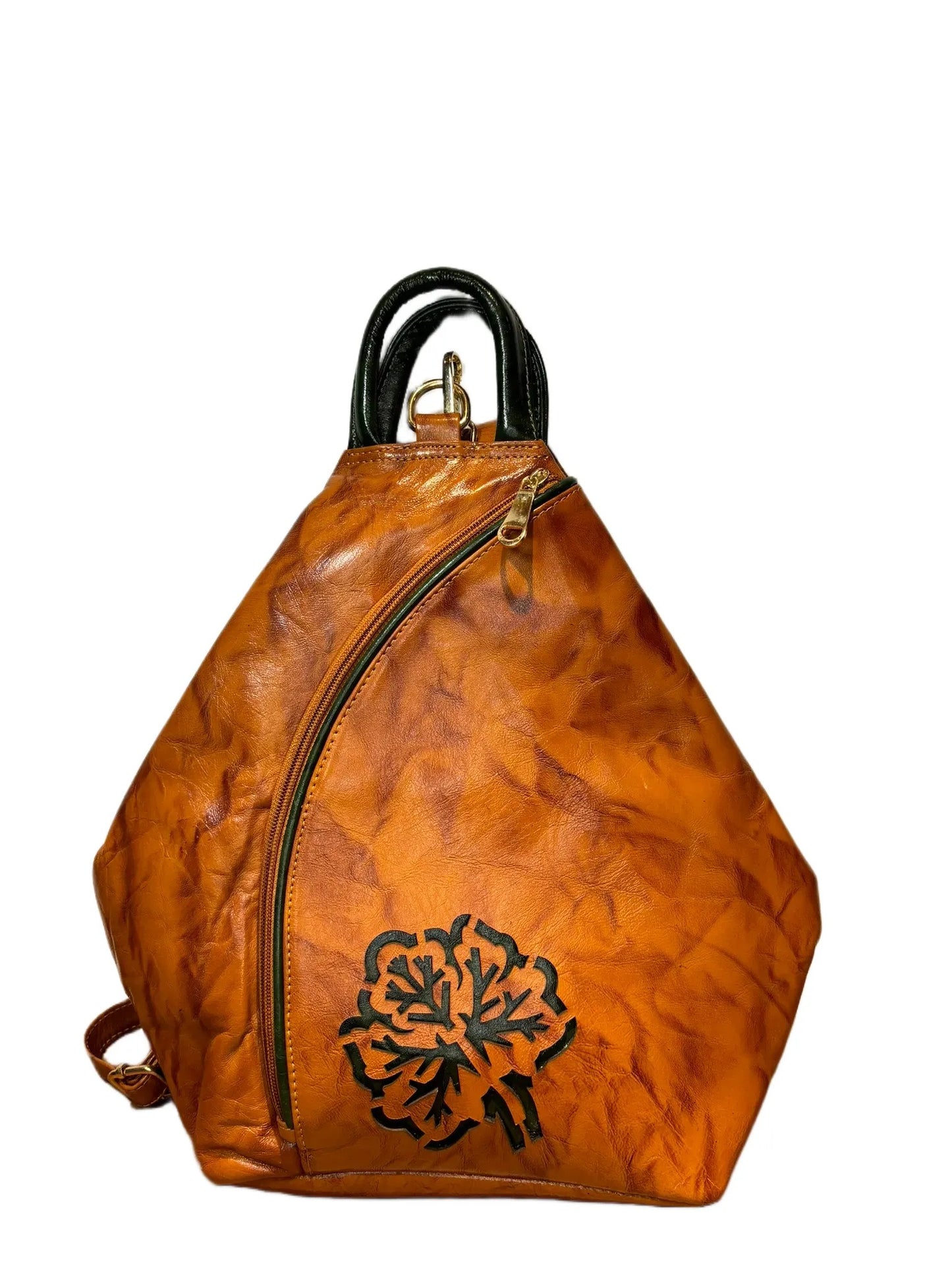 Floral Satchel Backpack
