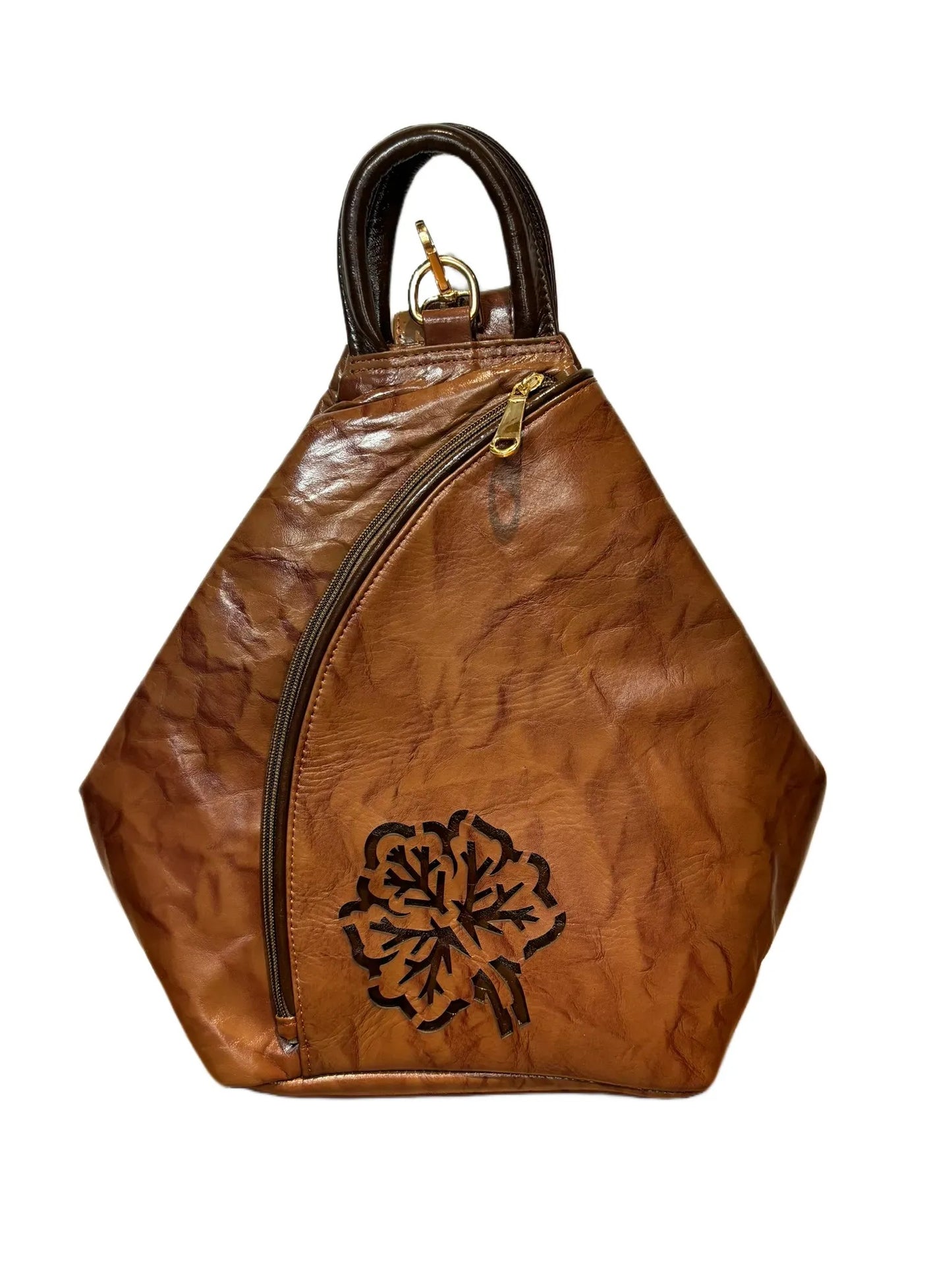 Floral Satchel Backpack
