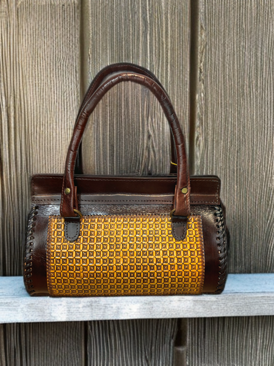 Hand carved Handbag